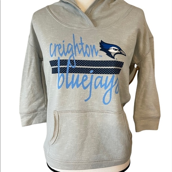 Blue 84 Creighton University Blue Jays hoodie since small new with tags - Picture 1 of 14